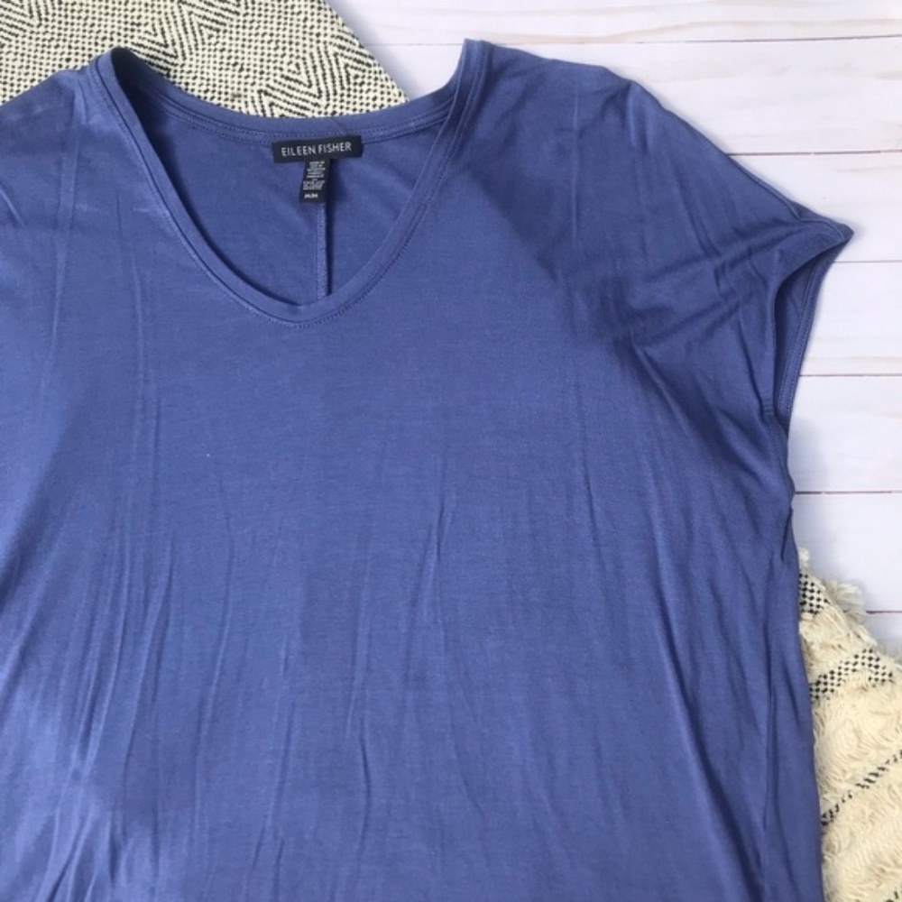 Eileen Fisher Dolman Sleeve Scoop Neck Top